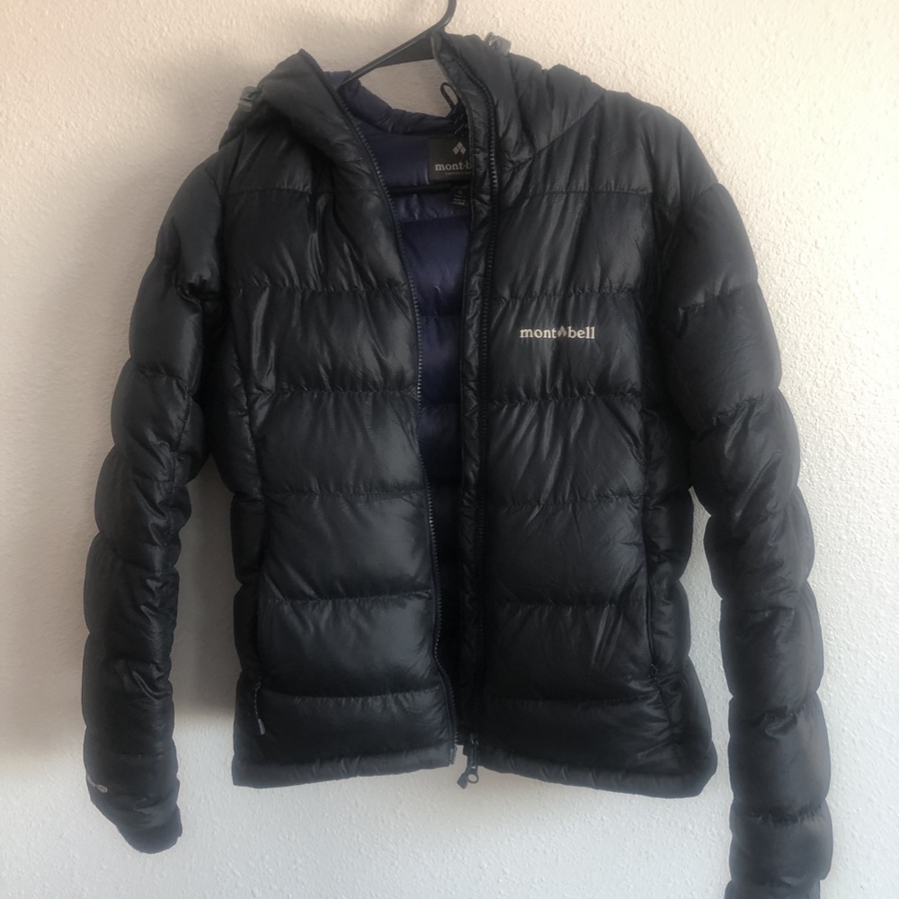 Montbell Winter Jacket, Navy, Small 800f